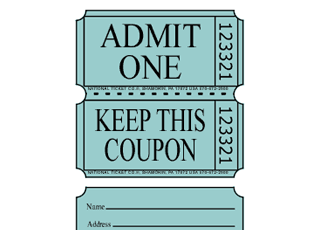 Coupon Roll / Raffle Tickets