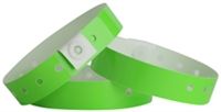 Green Plastic Wristbands