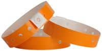 Orange Plastic Wristbands