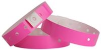Pink Plastic Wristbands