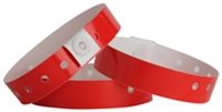 Red Plastic Wristbands