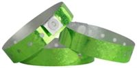 Green Holographic Wristbands