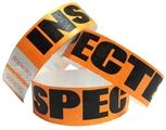 Tyvek® Wristbands - Inspected - Orange