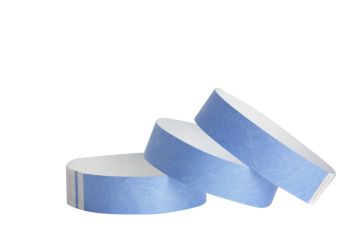 Tyvek® Wristbands - Solid - Blue
