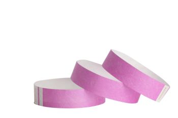 Tyvek® Wristbands - Solid - Lavender