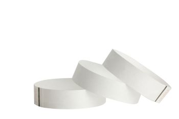 Tyvek® Wristbands - Solid - White