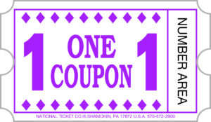 Redemption Ticket - Purple - 100,000 Count