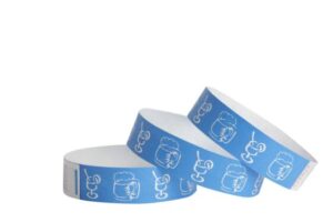 Tyvek® Wristbands -- Drink - Turquoise